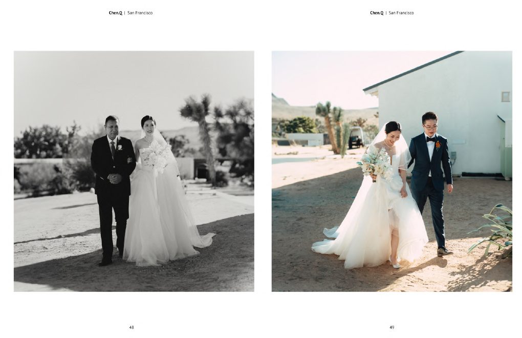 Wedding portraits outdoors